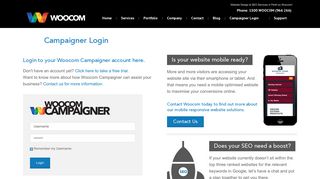 Campaigner Login - Woocom