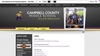 Links - Campbell County Middle School