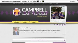 Campbell County Schools: Home
