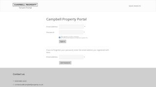 Campbell Property: Portal
