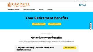 Campbell University | Home - TIAA