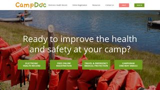 CampDoc.com Electronic Health Record / Online Registration