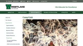 Camp Link - Westlake City School District