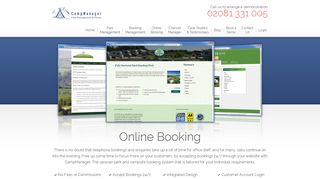 Integrated Online Booking and Reservation System - CampManager