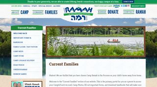Current Families - Camp Ramah in the Poconos