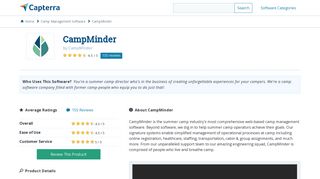 CampMinder Reviews and Pricing - 2019 - Capterra