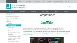 CampMinder - JCC Association of North America