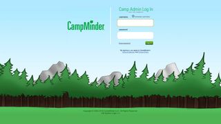 CampMinder: Log In