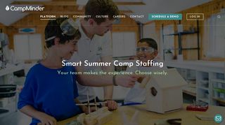 Smart Camp Staffing | CampMinder | Summer Camp Management ...