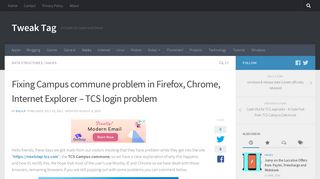 Fixing Campus commune problem in Firefox, Chrome, Internet ...