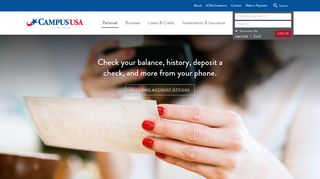 CAMPUS USA Credit Union: Personal Banking