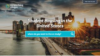 Student Housing & University Apartments US | Campus Living Villages
