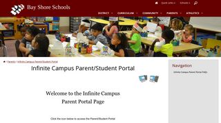 Infinite Campus Parent/Student Portal - Bay Shore - Bay Shore Schools