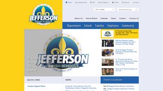 Jefferson Parish Public School System — Parent Portal Access