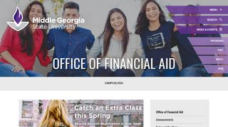 Office of Financial Aid: Middle Georgia State University