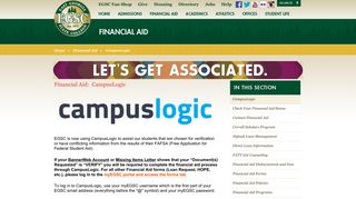 Financial Aid: CampusLogic - East Georgia State College