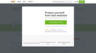 Is camsiteonline.wiredcircular.com Safe? Community Reviews | WoT ...
