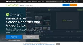 Screen Recording & Video Editing Software | Camtasia | TechSmith