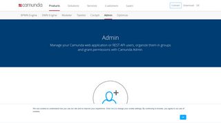 Admin - Camunda