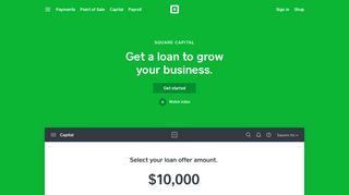 Small Business Loans & Business Financing | Square Capital