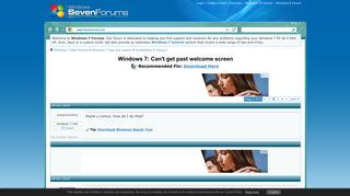 Can't get past welcome screen Solved - Page 2 - Windows 7 Help Forums