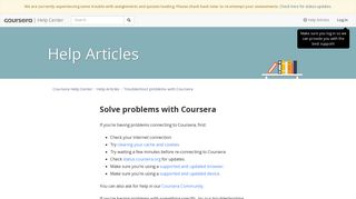Solve problems with Coursera – Coursera Help Center