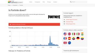Fortnite down? Current status, problems and outages - Is The Service ...