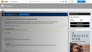 Can't sign in to Gamestop.com or the gamestop app? : GameStop - Reddit