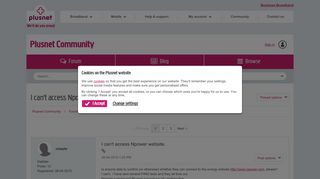 I can't access Npower website. - Plusnet Community
