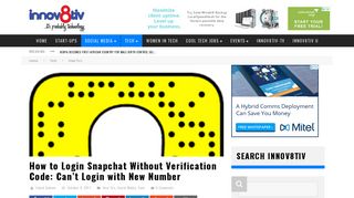 How to Login Snapchat Without Verification Code: Can't Login with ...