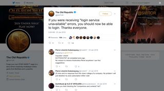 The Old Republic on Twitter: 