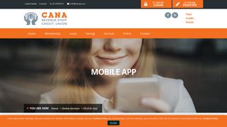 Mobile App - CANA Credit Union