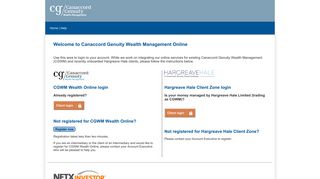 Canaccord Genuity Wealth Management Online