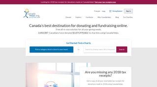CanadaHelps: Donate to any charity in Canada