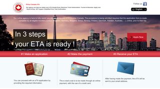 Canada ETA e-visa application