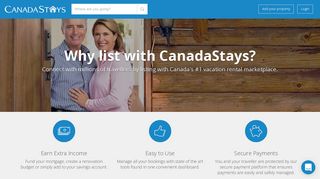 Why List Your Vacation Rental With Us - CanadaStays