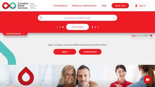 Log in | Canadian Blood Services