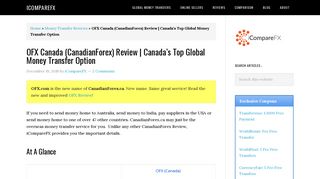 CanadianForex - iCompareFX