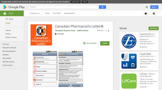 Canadian Pharmacist's Letter® - Apps on Google Play