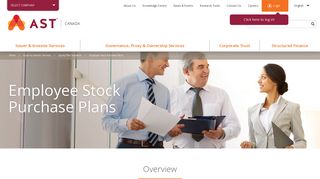 Employee Stock Purchase Plans (ESPP) - AST Trust Company (Canada)