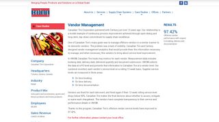 Vendor Management | Century