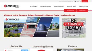 myCanadore.ca Home - myCanadore.ca - Canadore College