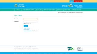 Login to Your Account - Canara Rewardz