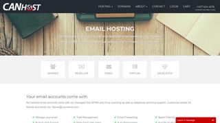 Email Hosting - Canhost