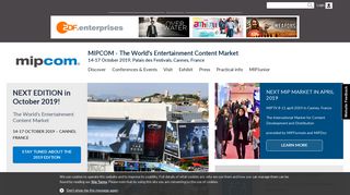 MIPCOM - The world's entertainment content market