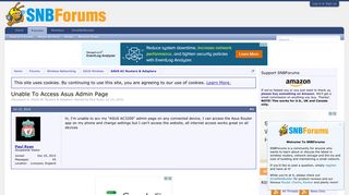 Unable To Access Asus Admin Page | SmallNetBuilder Forums