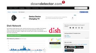 Dish Network outage or service down? Current outages and problems ...