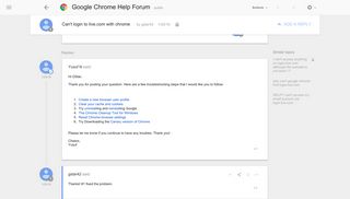 Can't login to live.com with chrome - Google Product Forums