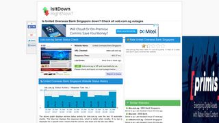 Uob.com.sg - Is United Overseas Bank Singapore Down Right Now?