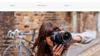 Lens Cashback - Enjoy a reward on compatible lenses - Canon Europe